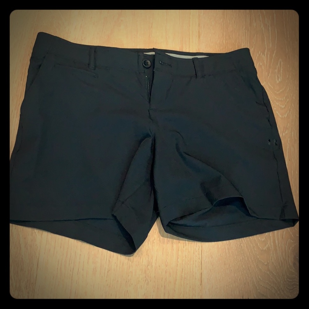Under Armour Black Golf Shorts